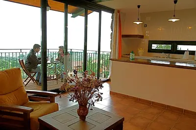 Un balcón o terraza de Las Casas de Agapito