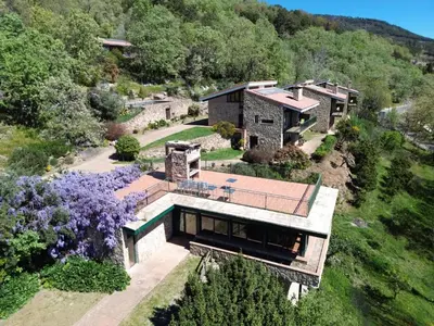 Paisaje cerca of this country house