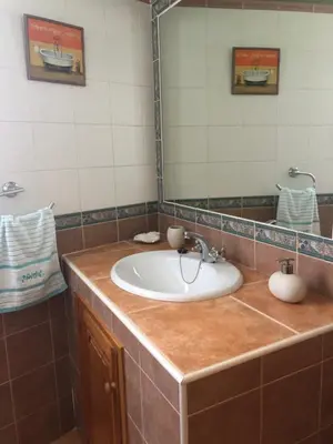 Un baño de Casa Rural La Curva