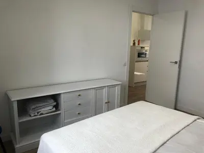 Cama o camas de una habitación en Casa Bretón-Gran Vía