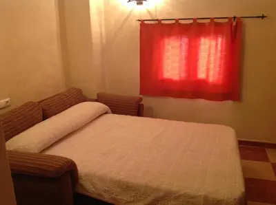 Cama o camas de una habitación en Hotel Julio