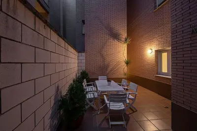 Zona de estar de Apartamento Tíbula Sur Parking
