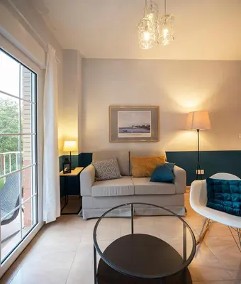 Zona de estar de Apartamento Tíbula Sur Parking