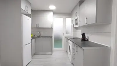 Una cocina o zona de cocina en Vivienda en pleno centro! Calle Doctrinos 3