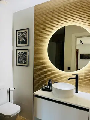 Un baño de VuT. El Balcón de la Plaza - B.