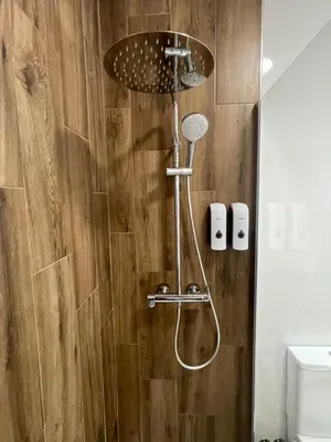 Un baño de Apartamento Casa Vivian