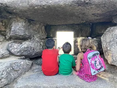 Niños alojados en Atico Mirador del Piélago