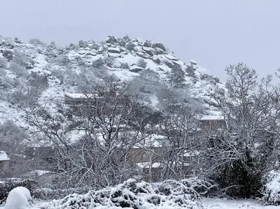Atico Mirador del Piélago en invierno