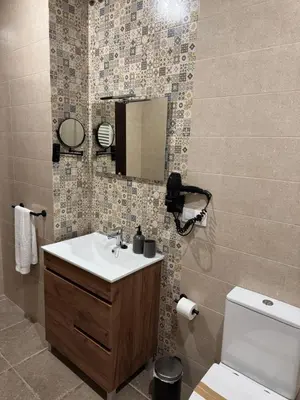 Un baño de Hotel Rural el Turuñuelo