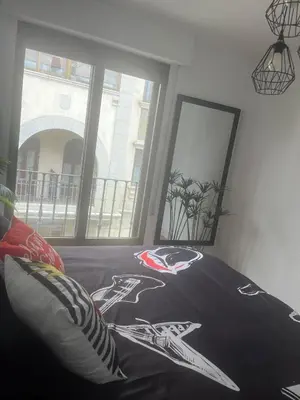 Cama o camas de una habitación en ENJOY AVILA 3-PALACIO DE LOS ÁGUILA