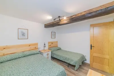 Cama o camas de una habitación en Casa Luna, Losar de la Vera