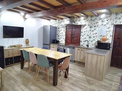 Una cocina o zona de cocina en Casa Luna, Losar de la Vera