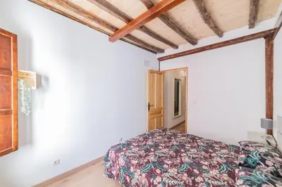 Cama o camas de una habitación en Casa Luna, Losar de la Vera
