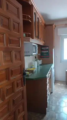 Una cocina o zona de cocina en Villa Moiko