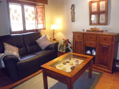Zona de estar de El Roble. Azagalla Rural