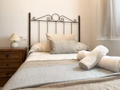 Cama o camas de una habitación en Los Chulillos