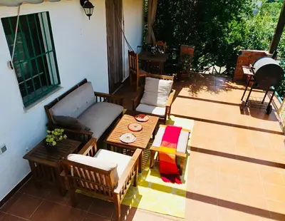 Un balcón o terraza de Casa rural Aloha Vera