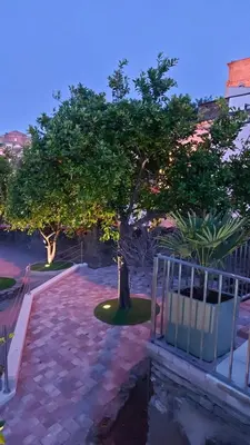 Jardín al aire libre en Casalagata
