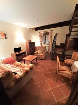 Zona de estar de La Galamperna