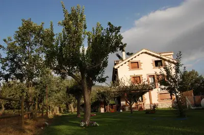 Jardín al aire libre en La Galamperna