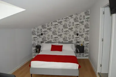Cama o camas de una habitación en Casa Rural Casamanín