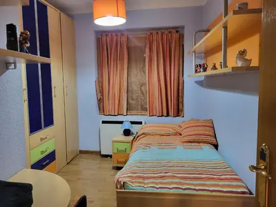 Cama o camas de una habitación en Casa Víctor