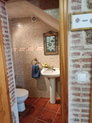 Un baño de Casa Rural El Pajar Navaluenga