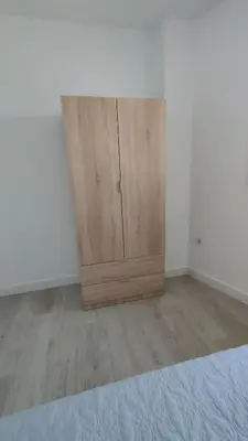 Cama o camas de una habitación en Apartamentos NayDa N4 de 2 habitaciones