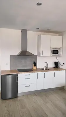 Una cocina o zona de cocina en Apartamentos NayDa N4 de 2 habitaciones