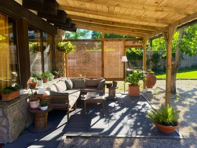 Jardín al aire libre en Apartamento rural Sé de un lugar