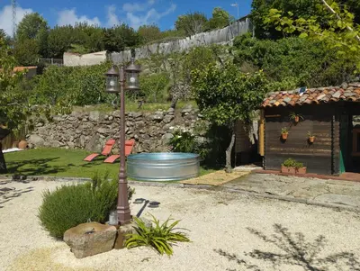 Jardín al aire libre en Apartamento rural Sé de un lugar