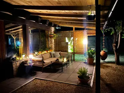 Zona de estar de Apartamento rural Sé de un lugar