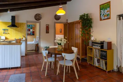 Una cocina o zona de cocina en Apartamento rural Sé de un lugar