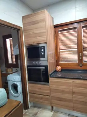 Una cocina o zona de cocina en Casa Rural Emilia