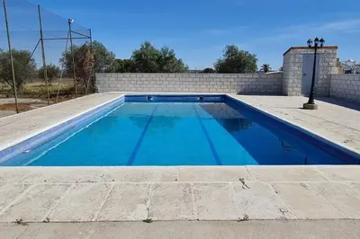 Piscina en o cerca de Casa Rural Emilia