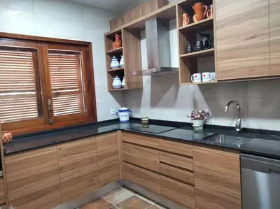 Una cocina o zona de cocina en Casa Rural Emilia