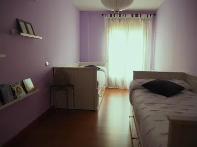 Cama o camas de una habitación en Casa Jacaranda