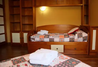 Cama o camas de una habitación en El Torreón del Búho