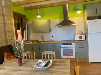 Una cocina o zona de cocina en Casa Sierra de Gata - Apartamento Rural
