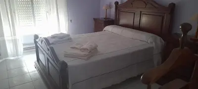 Cama o camas de una habitación en Sol Poniente