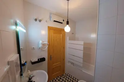 Un baño de Apartamentos Entreteatros, fantástico duplex casco histórico