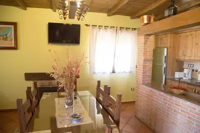 Una cocina o zona de cocina en Casas Rurales El Caminante