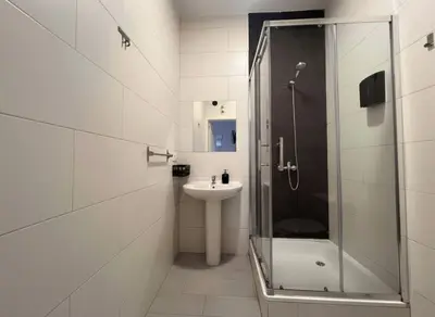 Un baño de Hostal Pompeya Merida