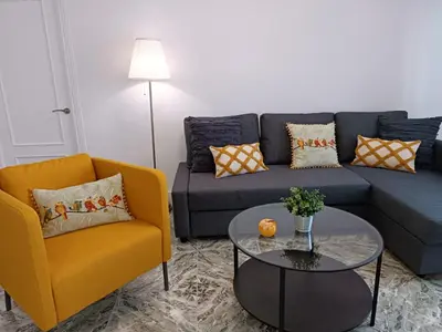 Zona de estar de Mimosa Home