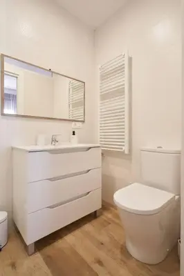 Un baño de Amplio alojamiento centro barrio del Oeste