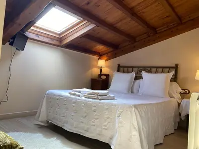 Cama o camas de una habitación en Hotel rural Rinconada de las Arribes
