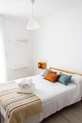 Cama o camas de una habitación en Un Lugar Llamado Descanso en Monfrague