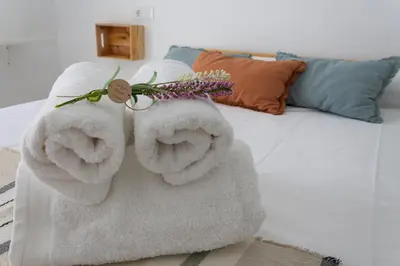 Cama o camas de una habitación en Un Lugar Llamado Descanso en Monfrague