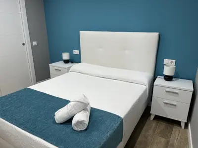 Cama o camas de una habitación en MIRAGREDOS CASA RURAL