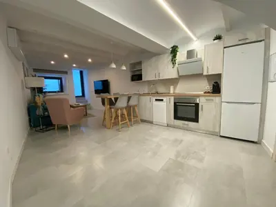 Una cocina o zona de cocina en Casa Estudio Trujillo